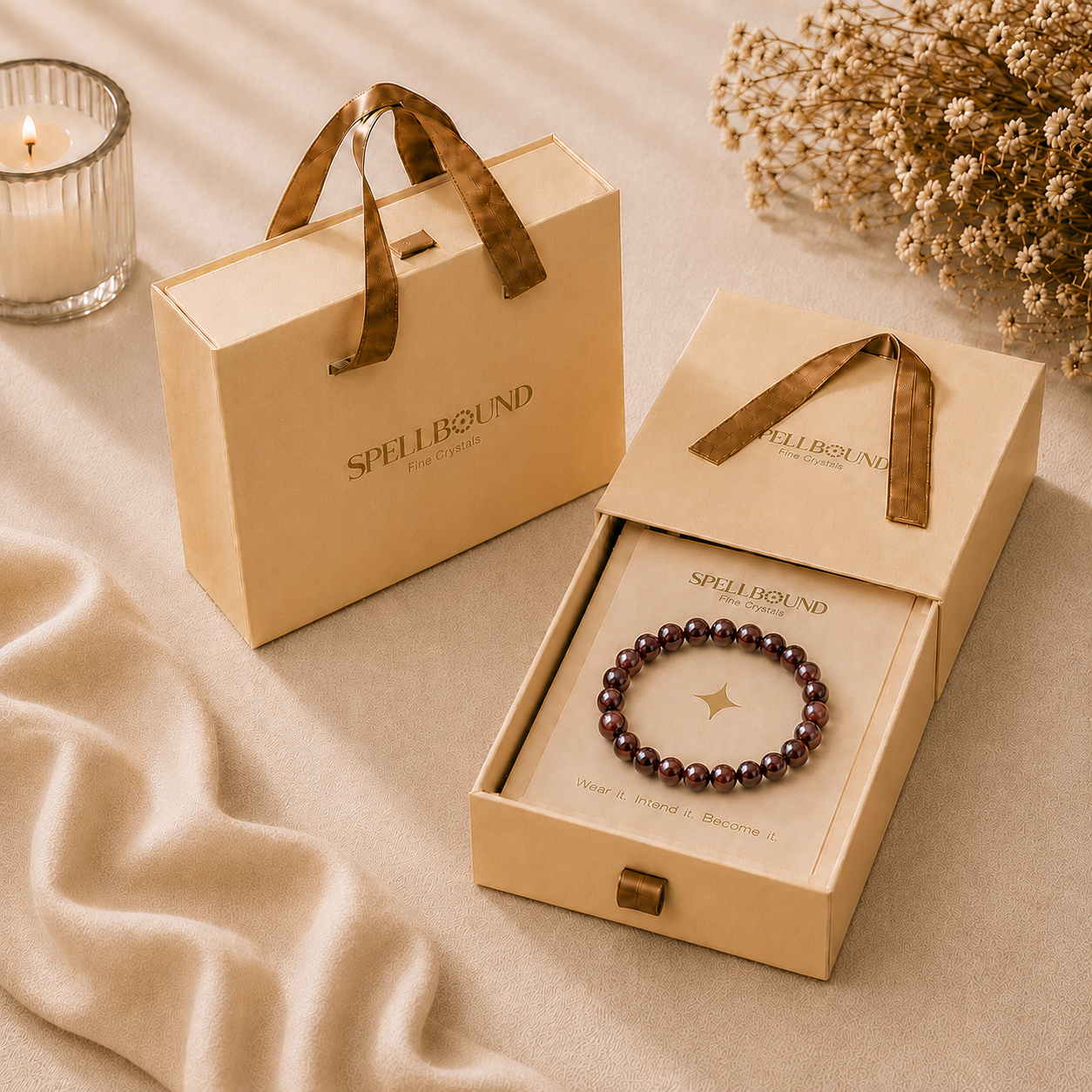 Garnet Bracelet for Passion & Vitality