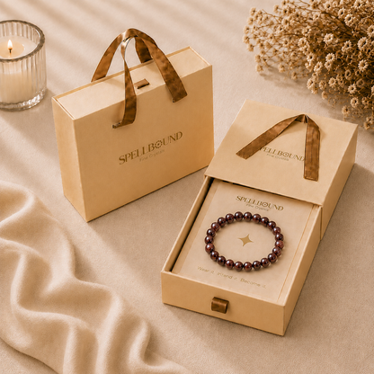 Garnet Bracelet for Passion & Vitality