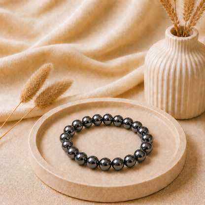 Hematite Bracelet for Grounding & Stability