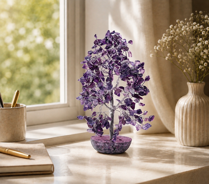 Amethyst Crystal Tree for Calm