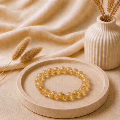 Citrine Bracelet for Success & Positivity