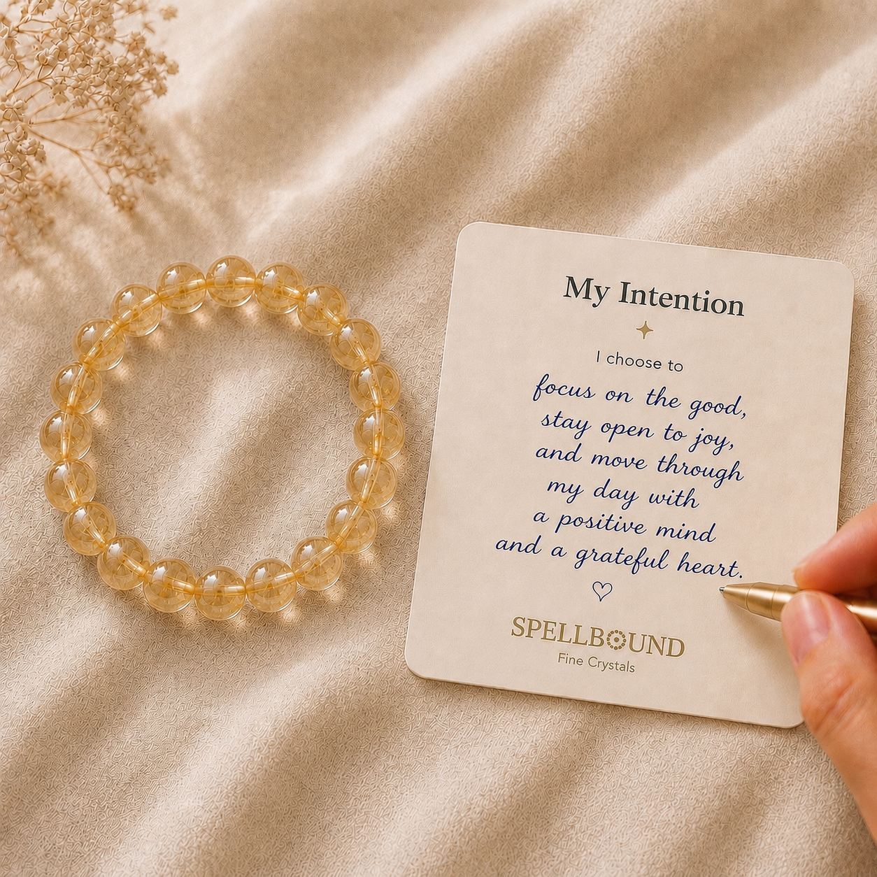 Citrine Bracelet for Success & Positivity