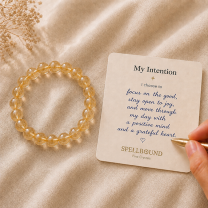 Citrine Bracelet for Success & Positivity