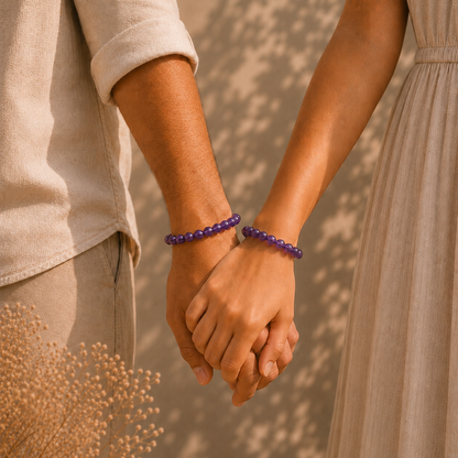 Amethyst Bracelet for Peace & Clarity