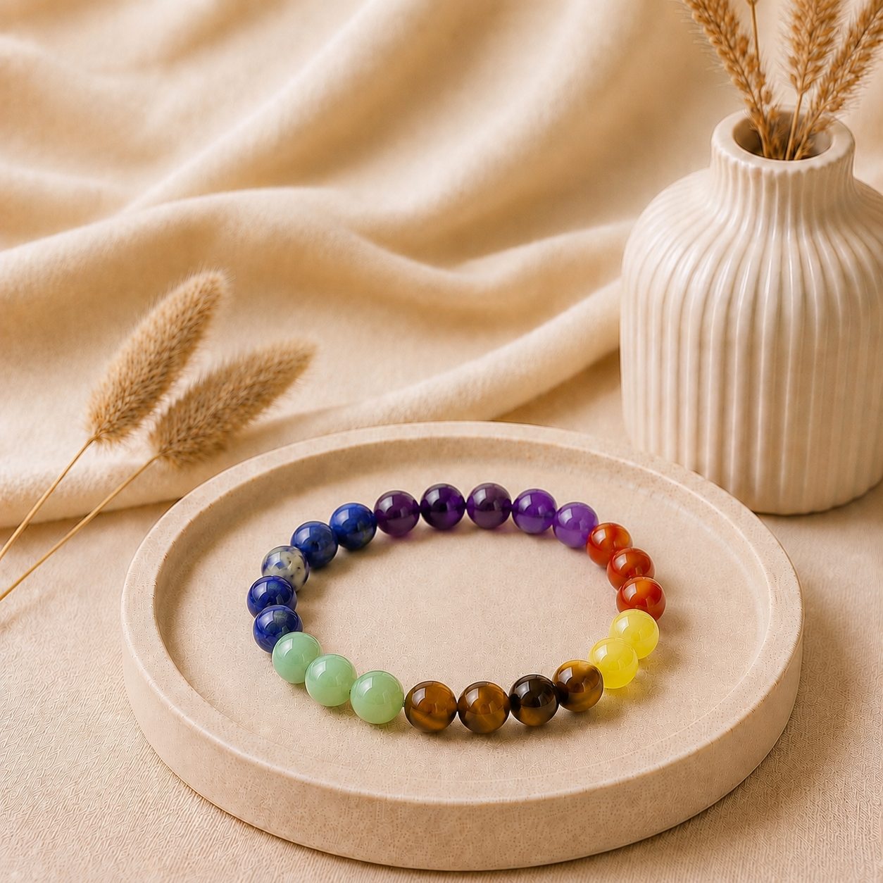 7 Chakras Bracelet for Balance & Harmony