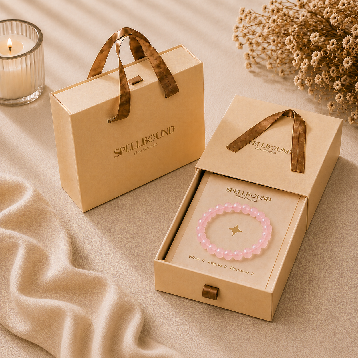 Rose Quartz Bracelet for Love & Self-Love