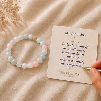 Morganite Bracelet for Compassion & Self-Love
