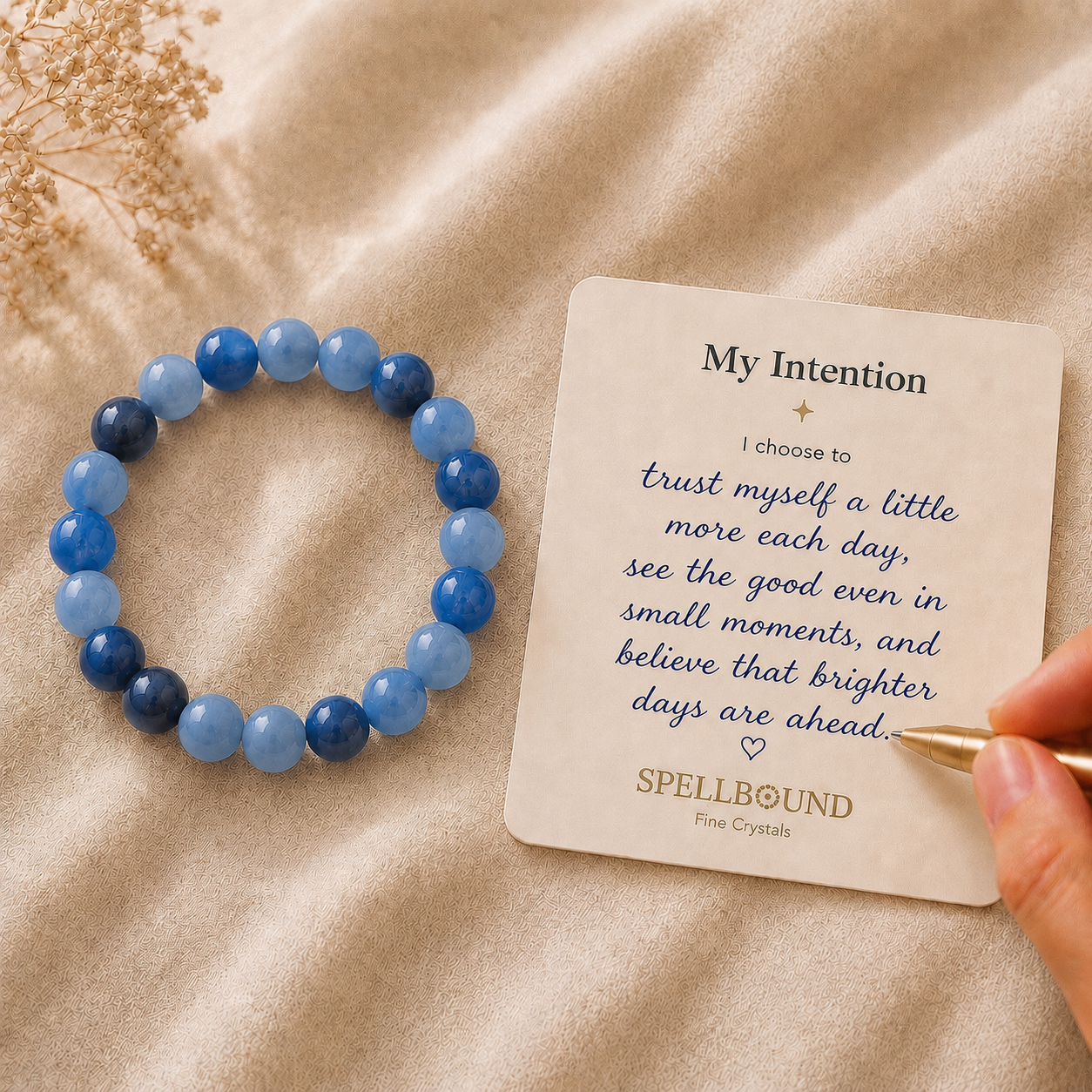 Blue Aventurine Bracelet for Self-Belief & Optimism