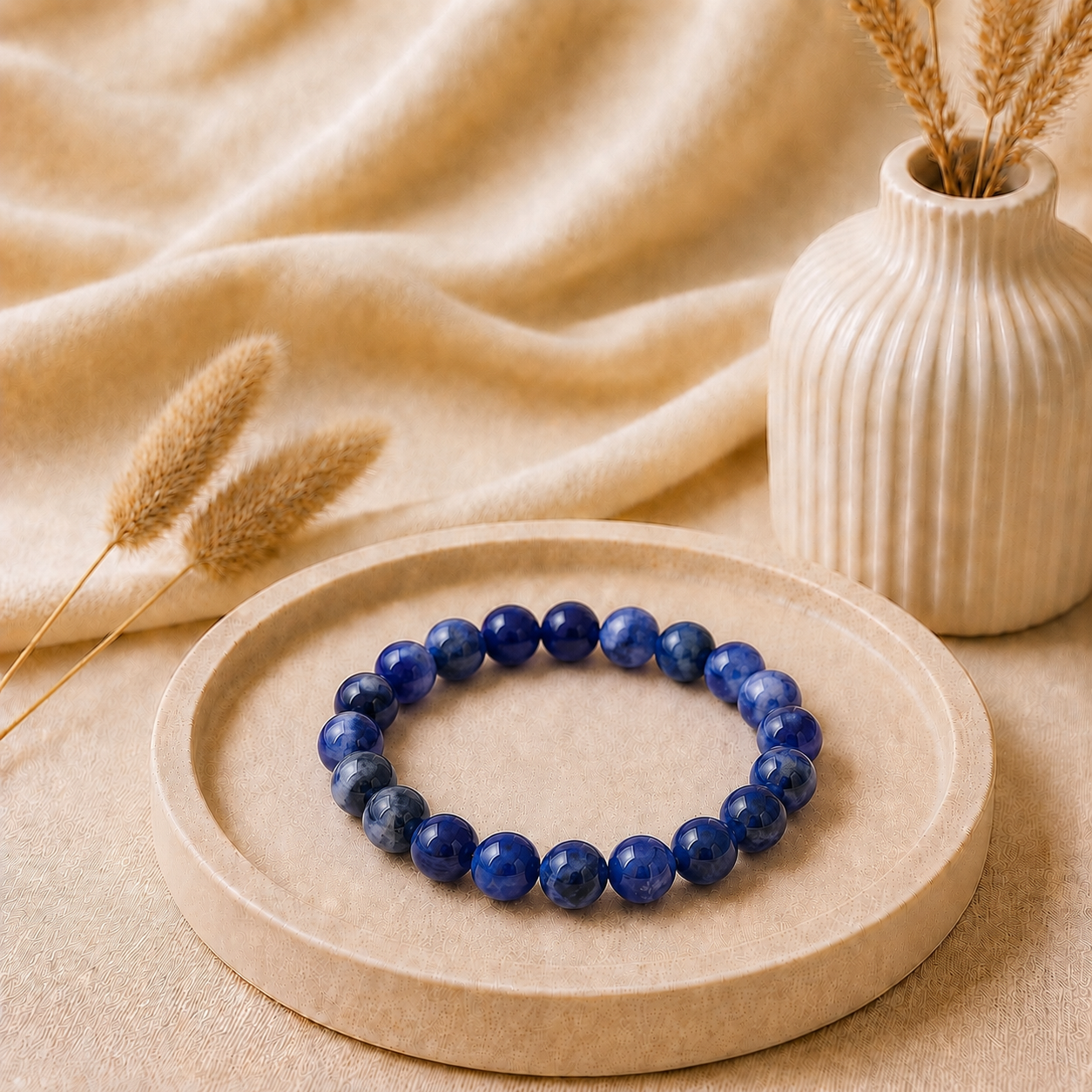 Sodalite Bracelet for Insight & Intuition