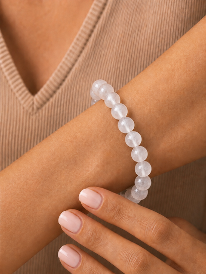 Selenite Bracelet for Purity & Clarity