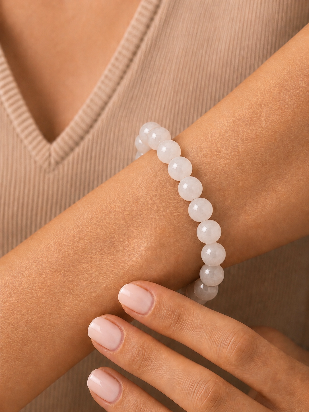 Moonstone Bracelet for Feminine Energy & New Beginnings