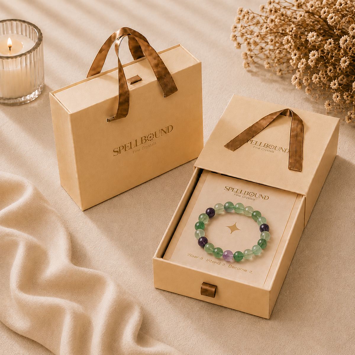 Fluorite Bracelet for Focus & Organisation