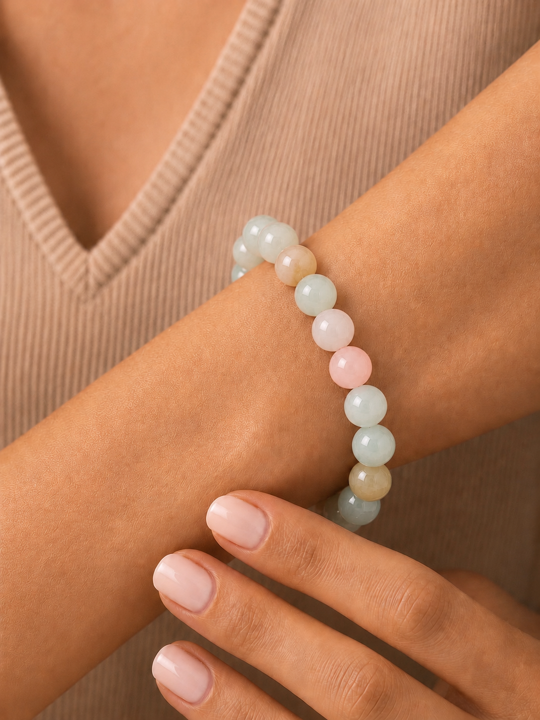 Morganite Bracelet for Compassion & Self-Love