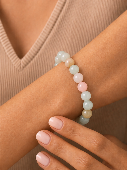 Morganite Bracelet for Compassion & Self-Love