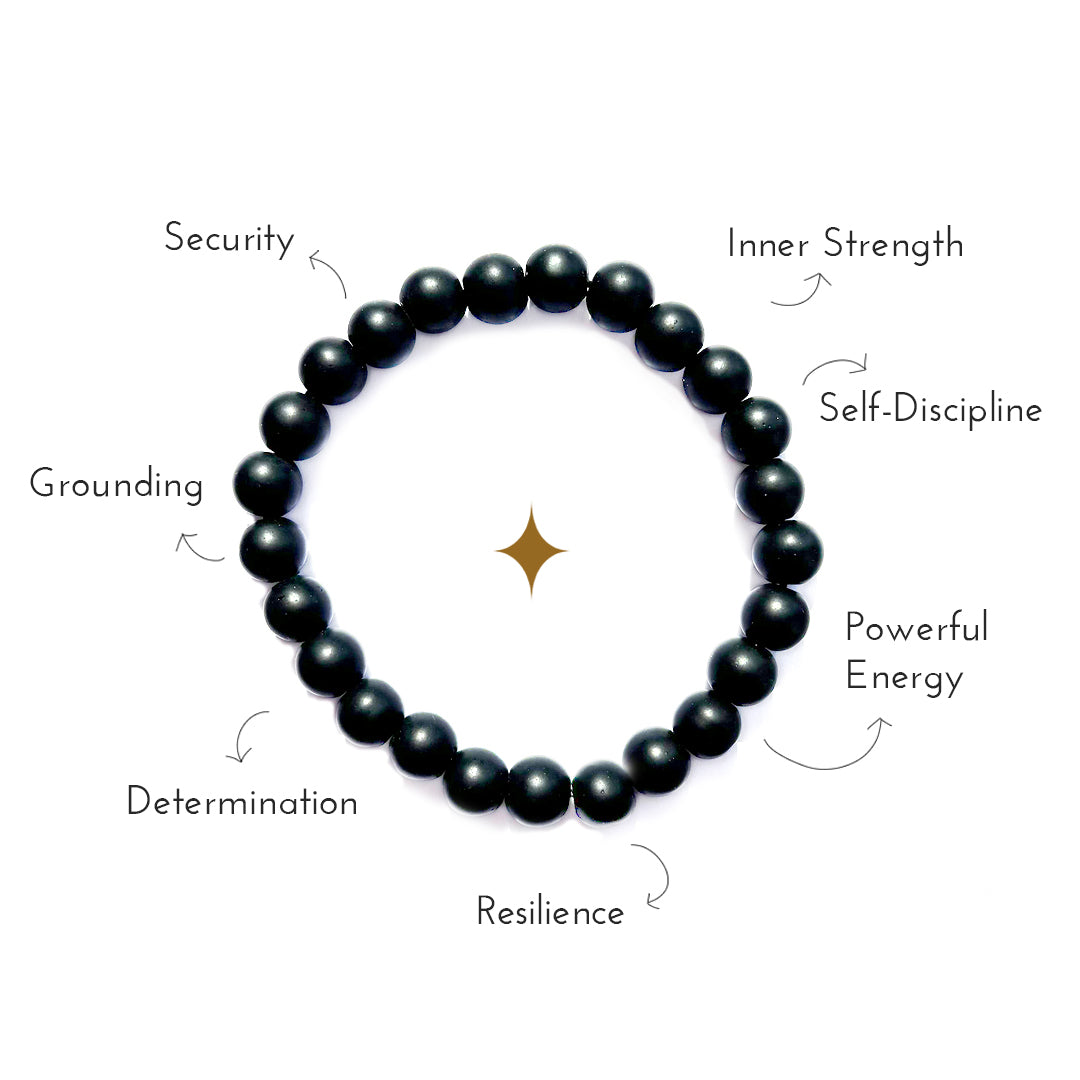 Overview of the benefits of black onyx crystal bracelet.