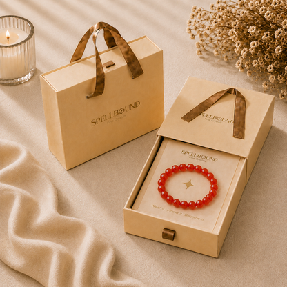 Carnelian Bracelet for Creativity & Motivation