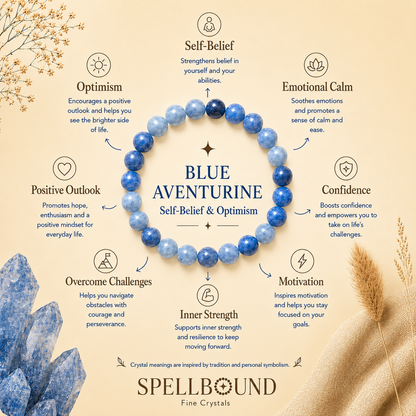 Blue Aventurine Bracelet for Self-Belief & Optimism