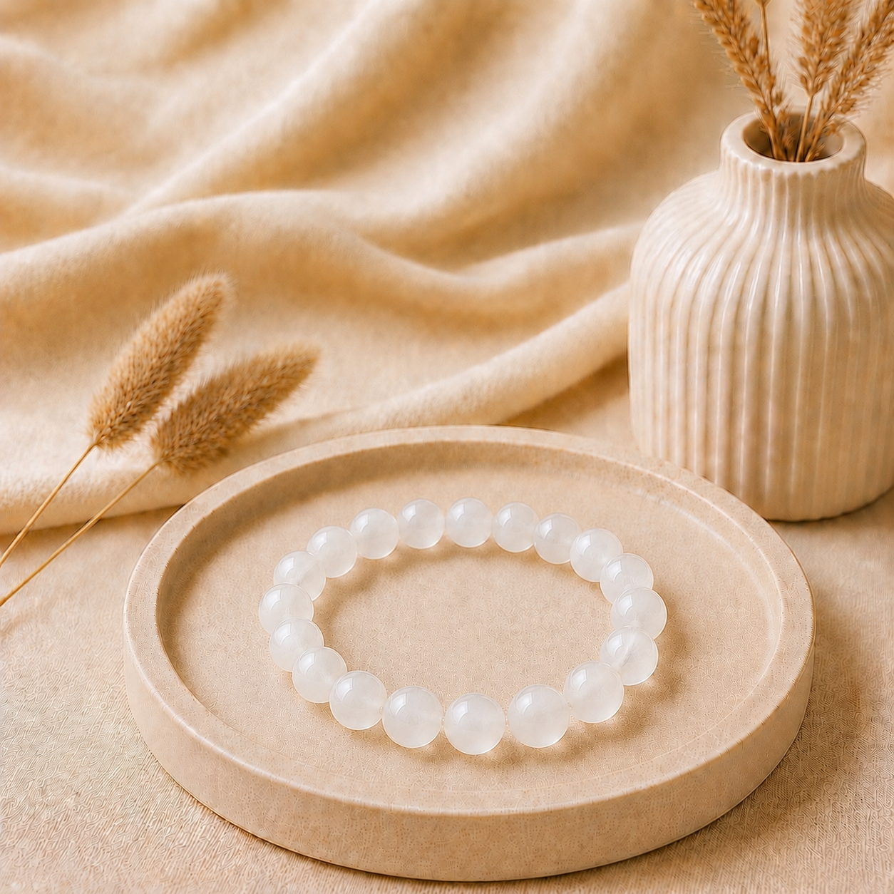 Moonstone Bracelet for Feminine Energy & New Beginnings