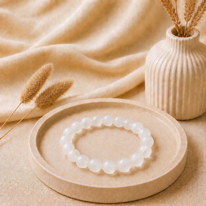 Moonstone Bracelet for Feminine Energy & New Beginnings