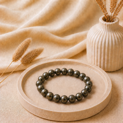 Pyrite Bracelet for Abundance & Prosperity