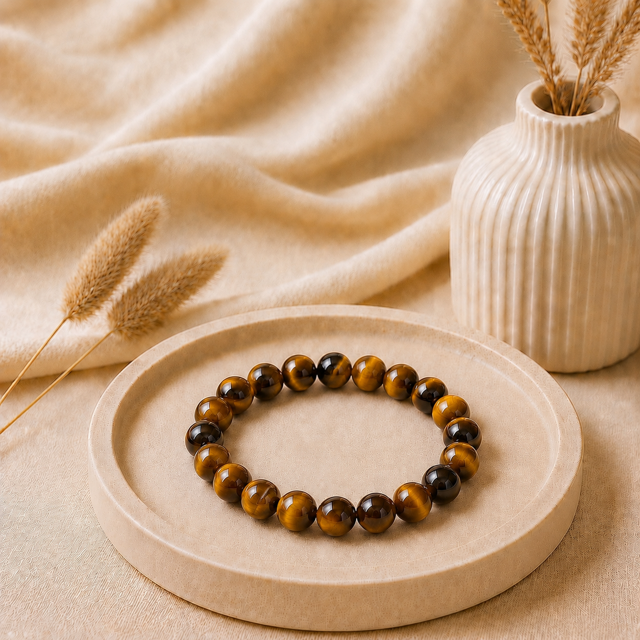 Tigers Eye Bracelet for Courage & Confidence