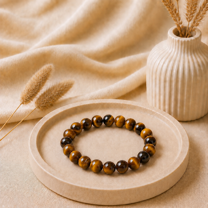 Tigers Eye Bracelet for Courage & Confidence