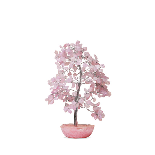 Rose Quartz Crystal Tree